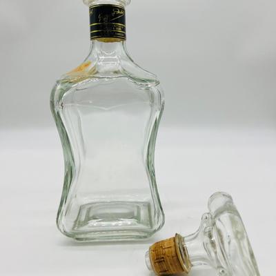 GEORGE DICKEL WHISKY Decanter & Glasses