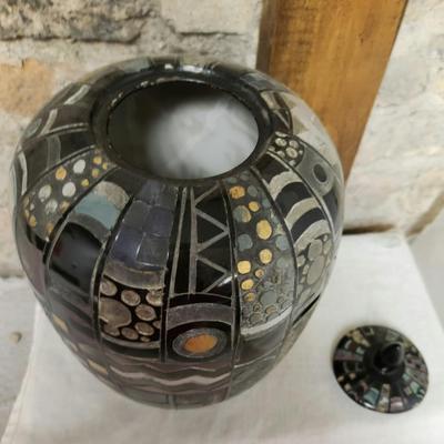 "Wright Way" pottery pieces