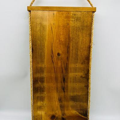 Vintage Wooden Calendar