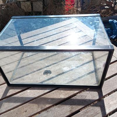 Ten Gallon glass aquarium