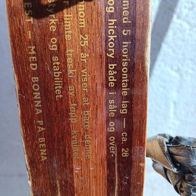 1960s Bonna 2400 Vintage Cross Country Skis Made In Norway