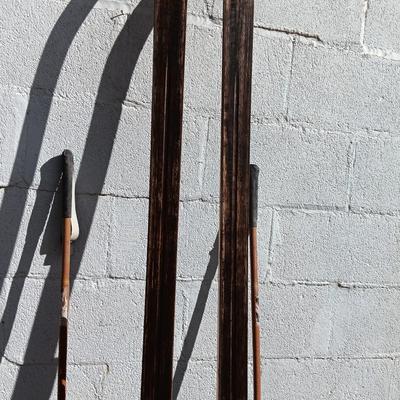 1960s Bonna 2400 Vintage Cross Country Skis Made In Norway
