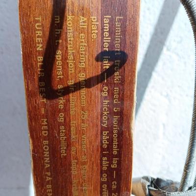 1960s Bonna 2400 Vintage Cross Country Skis Made In Norway