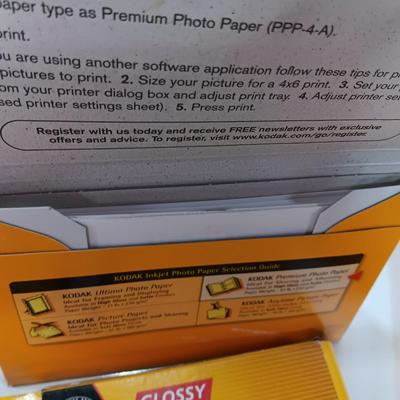 Variety of Photo Paper Kodak premium picture paper