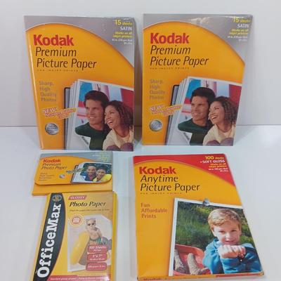 Variety of Photo Paper Kodak premium picture paper