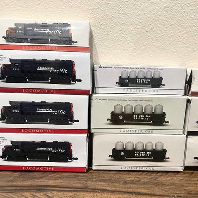 Readers Digest N Scale Train Car Lot