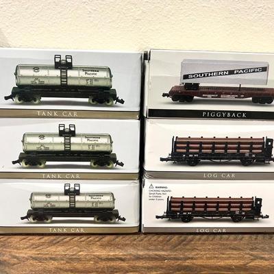 Readers Digest N Scale Train Car Lot