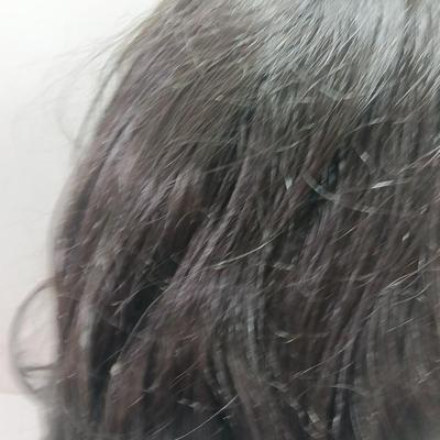 Two new black wigs one long hair one short hair