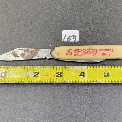 Vintage CocaCola Pocket Knife