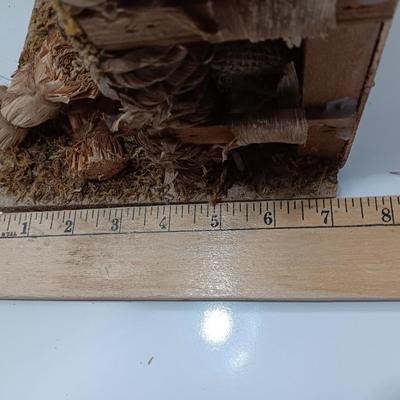 Neat wooden Manger for Nativity scene