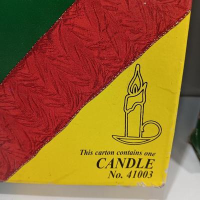 Christmas Lighted Silhouette Window Wall Table Decoration Candle Light 2 of 2