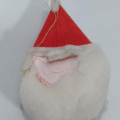 Vintage Santa head ornament