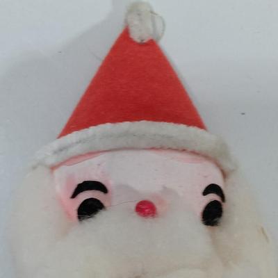 Vintage Santa head ornament
