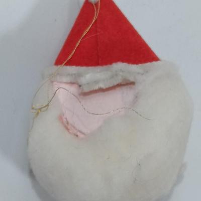 Vintage Santa head ornament
