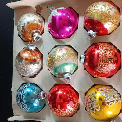 Vintage glass decorative Ornaments