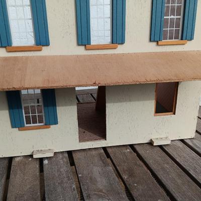 Vintage wooden doll house