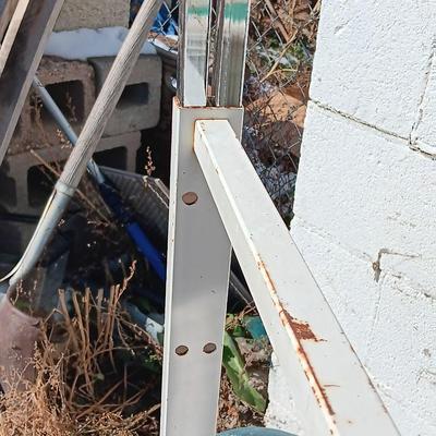 Metal commercial adjustable clothes rack