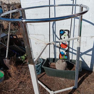 Metal commercial adjustable clothes rack