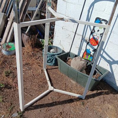 Metal commercial adjustable clothes rack