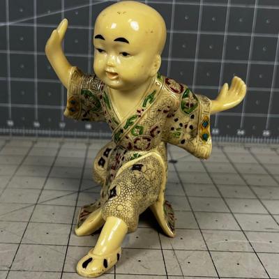 Carved Asian Figurine 