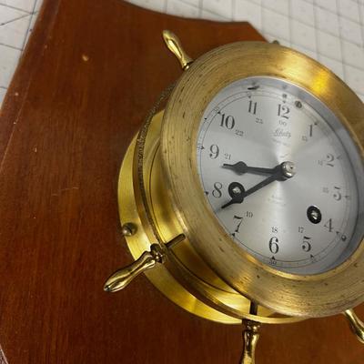 Schatz Ship Wheel Clock 