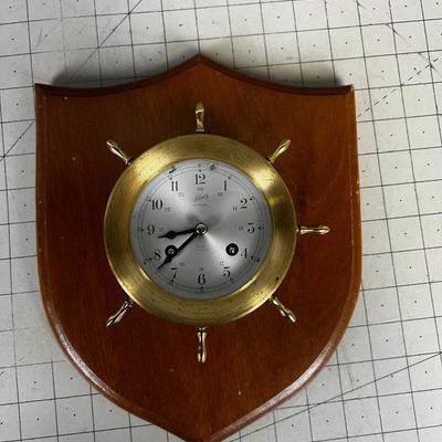 Schatz Ship Wheel Clock 