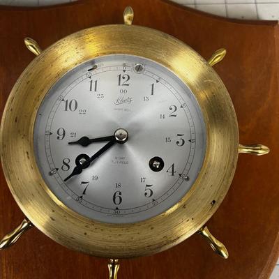 Schatz Ship Wheel Clock 
