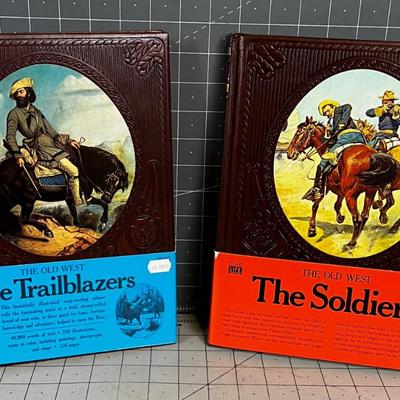 2 Leather Bound TIME LIFE Books 