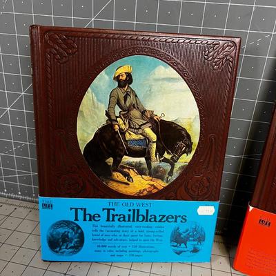 2 Leather Bound TIME LIFE Books 
