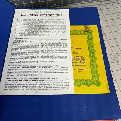 Masonic Reference Bible