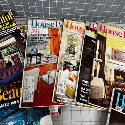 House Beautiful from the Early 70's Magazine
