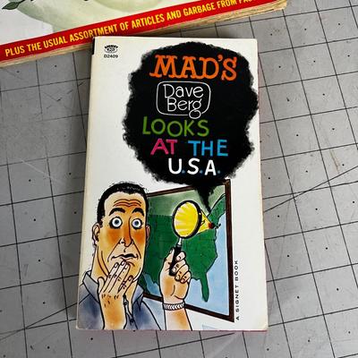 Mad Magazine and A Pocket Book 1970's 