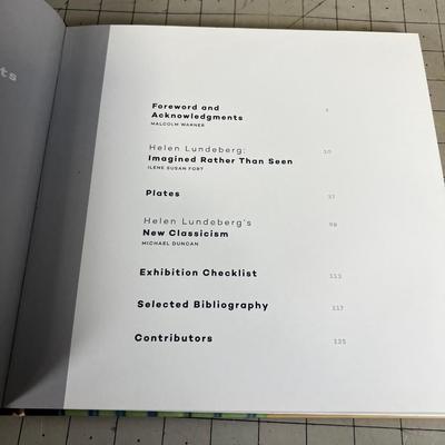 Helen Lundeberg A Retrospective ART BOOK 