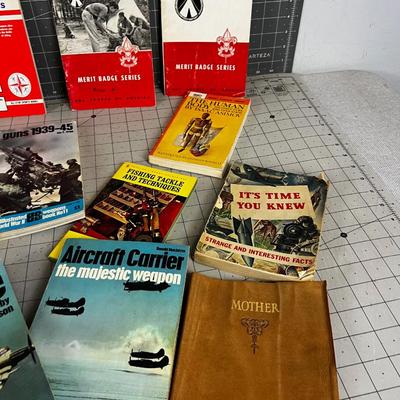 Vintage Pamphlets and Booklets Scouting War History!!!
