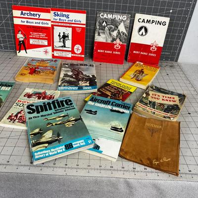 Vintage Pamphlets and Booklets Scouting War History!!!