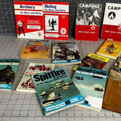 Vintage Pamphlets and Booklets Scouting War History!!!