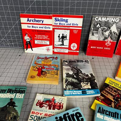 Vintage Pamphlets and Booklets Scouting War History!!!