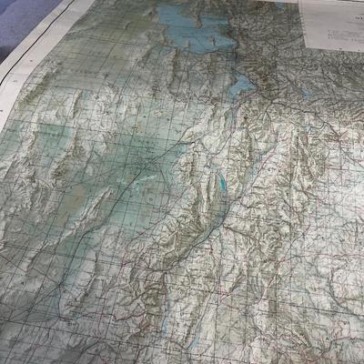 USGS Topographical Map of UTAH Dated 1976