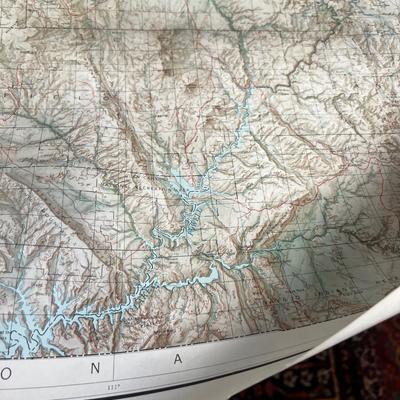 USGS Topographical Map of UTAH Dated 1976