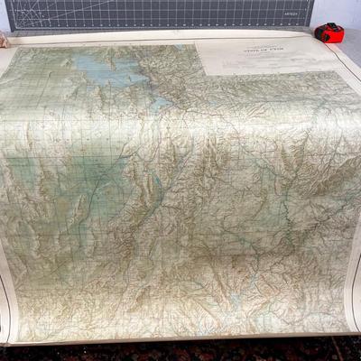 USGS Topographical Map of UTAH Dated 1976