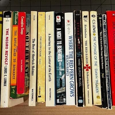 Lot of 1960's and 70's Paperback Books