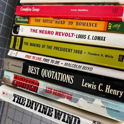 Lot of 1960's and 70's Paperback Books