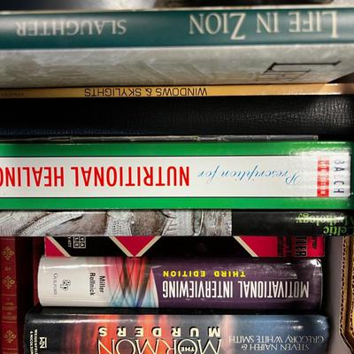 2 Boxes of Books A variety of kinds