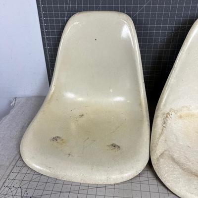 Herman Miller 2 Side Shells and 3 Bases