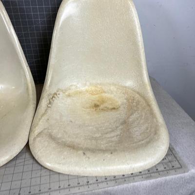 Herman Miller 2 Side Shells and 3 Bases