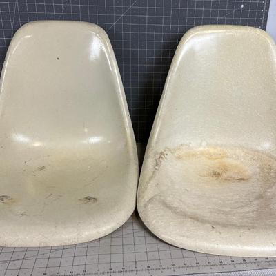 Herman Miller 2 Side Shells and 3 Bases