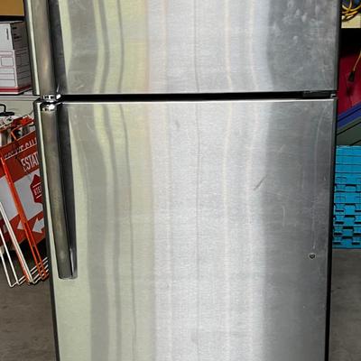 General Electric Stainless Steel Refrigerator 