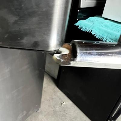 General Electric Stainless Steel Refrigerator 