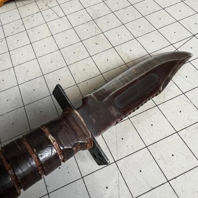 K Bar Style "Fighting" Knife 