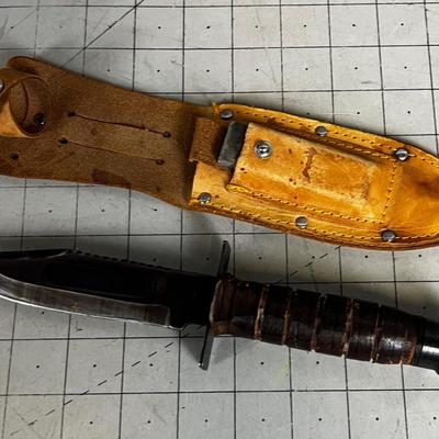 K Bar Style "Fighting" Knife 